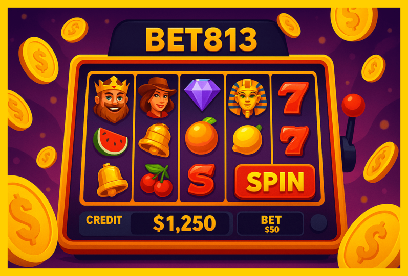 Jogos de Slot no Casino Online BET813