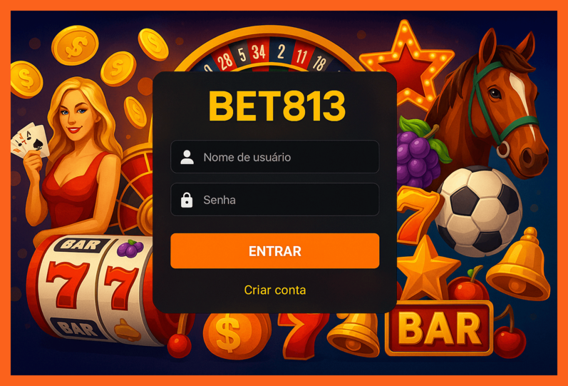 Registro na BET813 Garante Acesso a uma Vasta Seleção de jogo