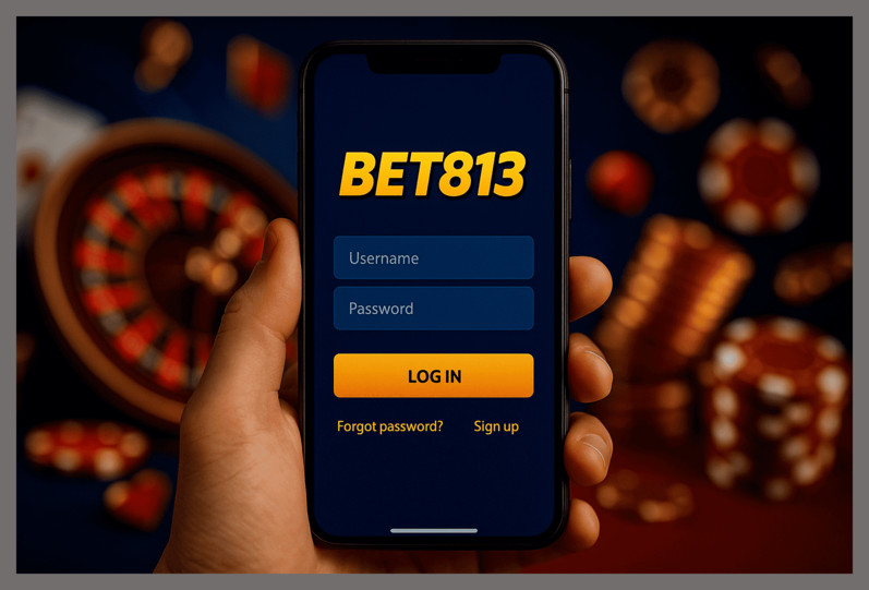 Criar uma nova Conta no plataforma BET813